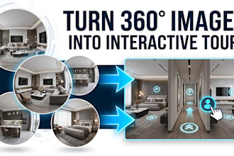 turn your 360 images into a professional virtual walkthrough