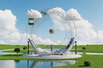 design stunning environment concept art