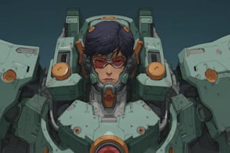 illustrate your mecha, robot and armored characters