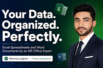 create and format professional word documents and excel spreadsheets