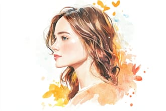 design a watercolor illustration