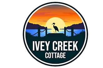 design best quality vacation rental cottage logo