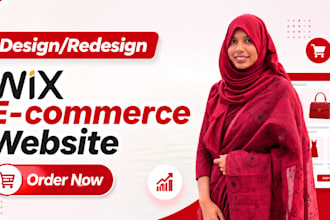 build a high converting wix ecommerce store online shop dropshipping website