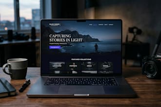 build a portfolio site for photographers and creatives