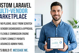 develop multivendor marketplace custom laravel multivendor platform development