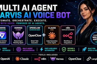 fix multi ai agent jarvis ai voice bot open claw hermes openclaw claude relumi