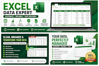 clean, format, organize and fix microsoft excel spreadsheets professionally
