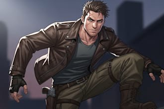 do semi realistic character design