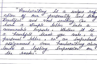 do neat and error free cursive handwriting