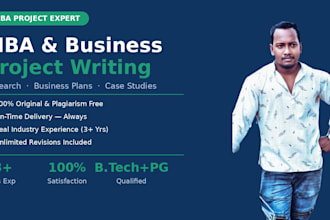 do MBA projects case studies business plans