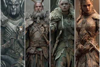 draw fantasy characters or fantasy character