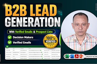 do targeted b2b lead generation, business leads, linkedin leads, list building