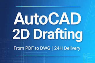 create professional 2d floor plan and master plan in autocad