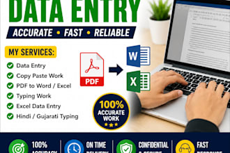 provide fast and reliable data entry services