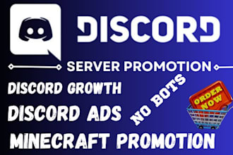 discord server promotion, server growth, crypto, gaming server promotion to 500k