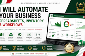 automate business spreadsheets, inventory, and workflows  inventario e flussi