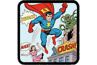 draw retro comic art, retro vintage illustration, retro comic book panel