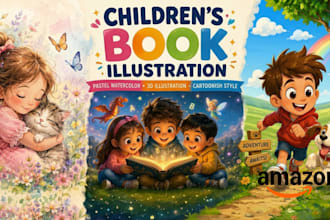 do children ebook writing, editing, and illustration