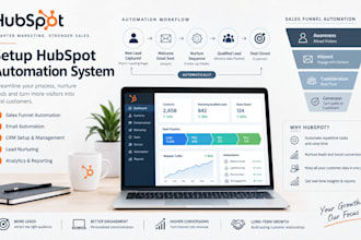 setup hubspot automation system, sales funnel automation, sales funnel