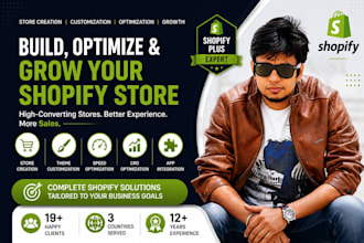 do shopify plus customization, bug fixes and custom coding