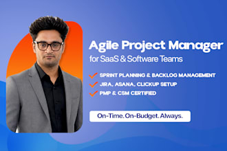 be your agile project manager for saas software development