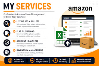 amazon product listing and flat file upload