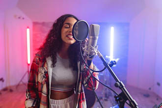 record syncopated female afro vocal for afrobeat   afropop dancehall reggae hits