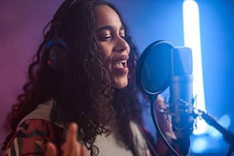 record syncopated female house vocals for afrobeat afro house reggae dancehall