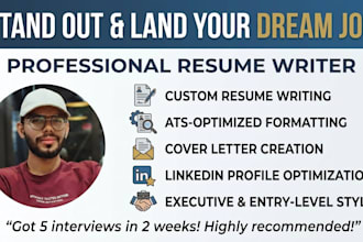 do resume writeing very fast