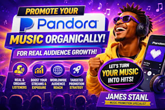promote your pandora music organically for real audience growth
