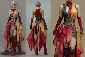 sew custom cosplay costume