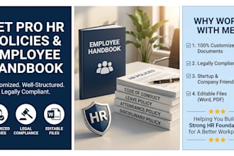 create professional HR policies and employee handbook