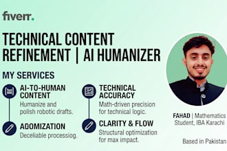 humanize and refine your ai generated technical content