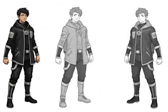 create concept or character art