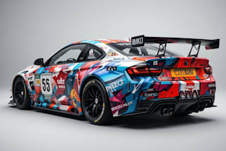 do amazing car wrap, car wrap design