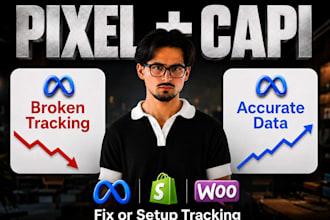 setup or fix the facebook pixel and conversion API