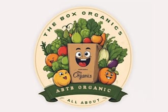 design memorable custom organic fruit logo