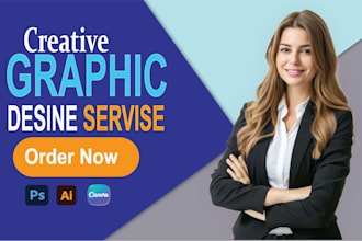 professional custom graphic design  for any business