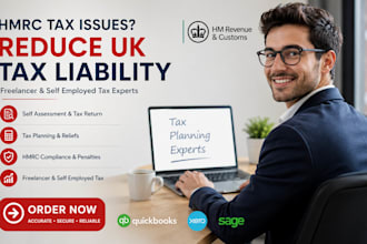 resolve hmrc tax issues reduce UK tax liability and freelancer tax consultant