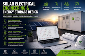 provide solar electrical engineering energy storage design