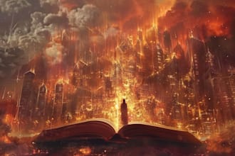 design a premium dark fantasy or gothic romance book cover, romance cover