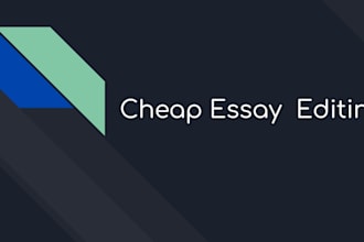 edit essays and reports