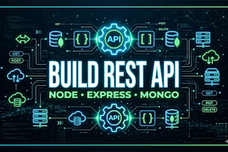 develop rest apis using node js and express js