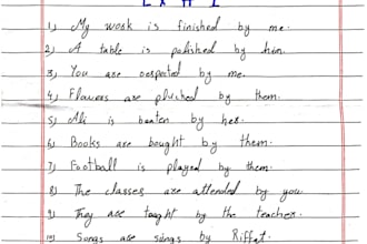 writ aesthetic handwritten notes for students and journaling