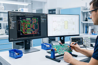 design pcb layout design circuit design solar panel analysis