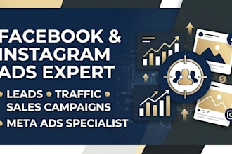 set up facebook instagram ads expert leads traffic sales campaigns