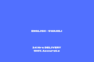translate english to kiswahili pdf documents accurately