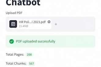 build rag chatbot for company documents and knowledge base