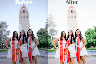 best graduation photo editing service