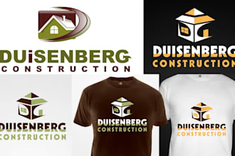design construction services logo design